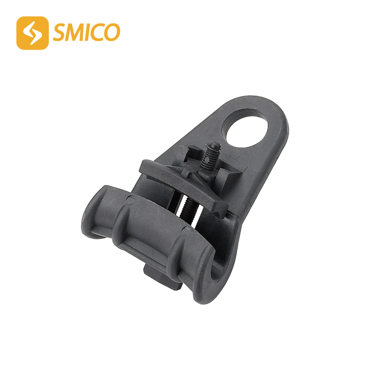 1.1A LV black plastic suspension clamps for ABC cable, China LV black