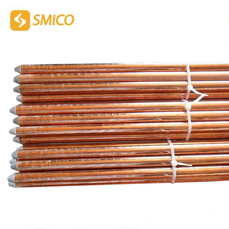 COPPER BONDED EARTHING ROD, China Copper Earth Rods, Copper Earthing