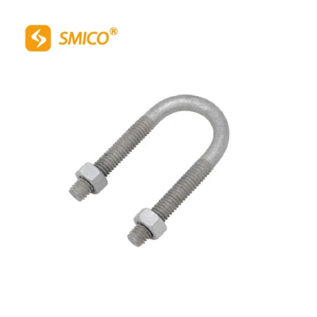 U bolt clamp for power and telecommunication line Smico Electric