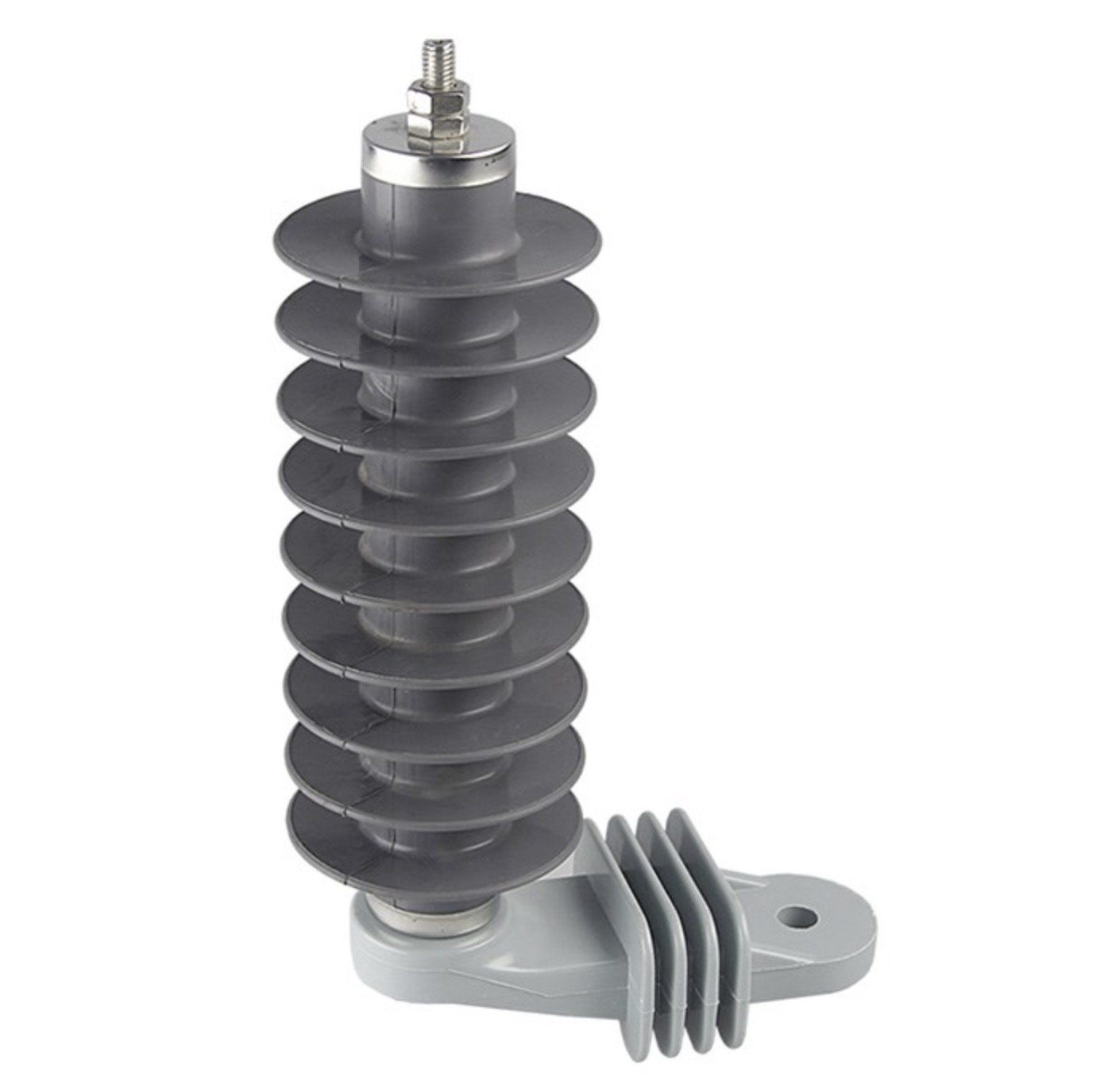 27KV HY5W lightning arrester high voltage surge arrestor, China Heavy Duty silicone rubber